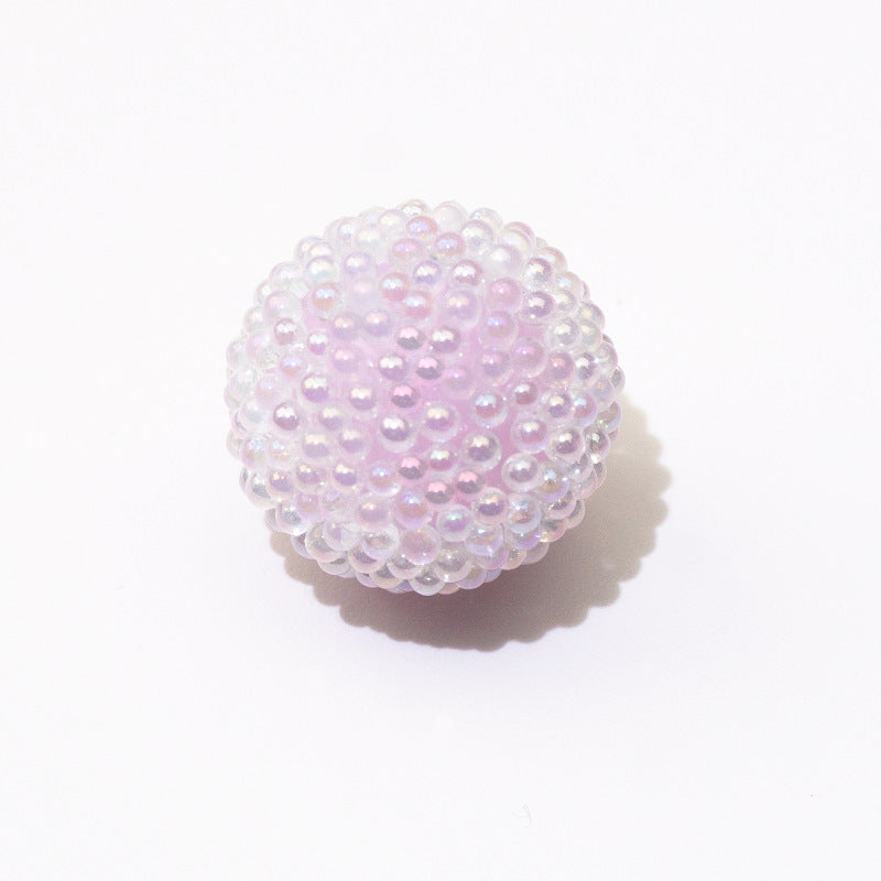 Wholesale 10PCS DIY Sugar Beads Loose Beads Transparent Jelly Through Hole Beads